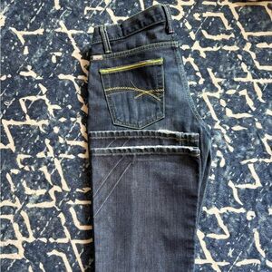 Cruel Girl Dark Wash Low Rise Bootcut Jeans